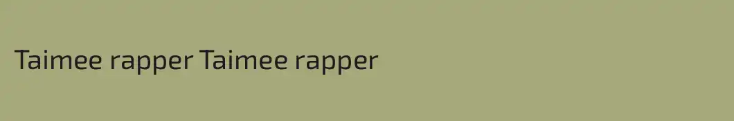 Taimee rapper Taimee rapper